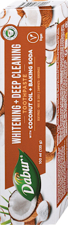 Zeliščna zobna pasta Whitening + Deep Cleaning Dabur