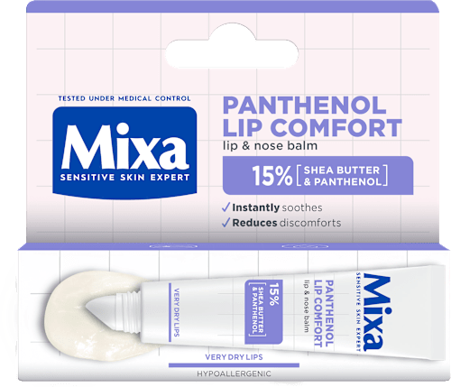 Balzam za usne i nos Panthenol Lip Comfort Mixa