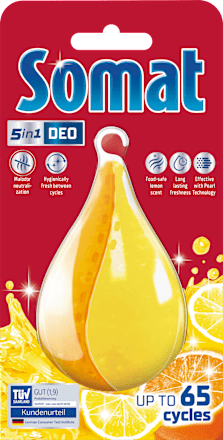 Osvježivač za perilicu posuđa Duo-Perls – limun i naranča Somat