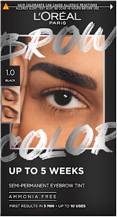 barva na obočí Brow Color 1.0 Black L'ORÉAL PARiS