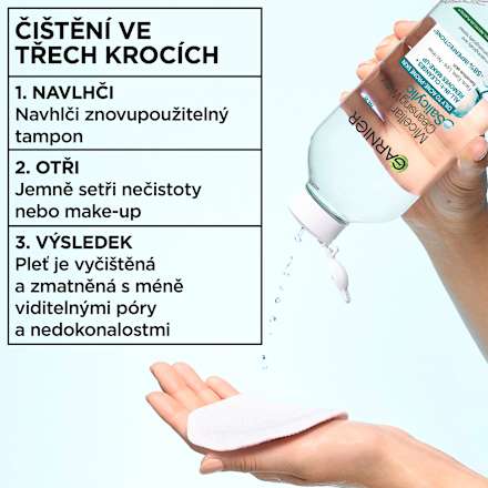 micelární voda Salicylic GARNIER
