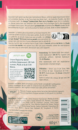 Badekristalle Meet me in Paradise Kneipp