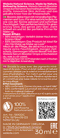 Sunkissed Bronzing Drops serum za lice WELEDA