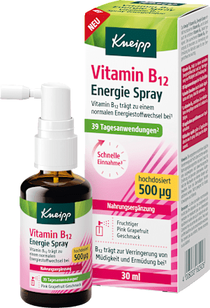 Energie Spray Vitamin B12 Kneipp
