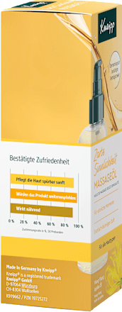 Massageöl Zarte Sinnlichkeit Kneipp