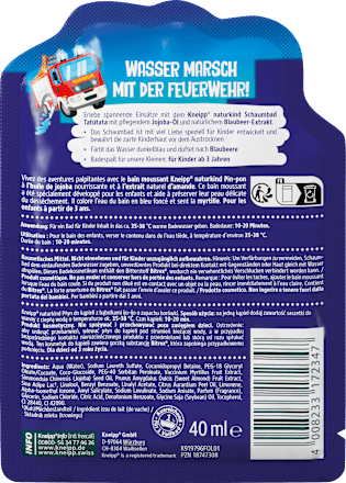 Badezusatz Tatütata Schaumbad sortiert Kneipp Naturkind