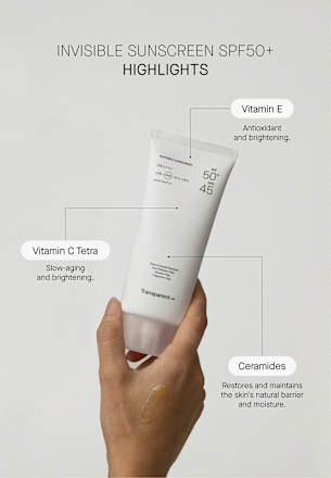 Sonnencreme Gesicht Transparent LSF50+ Transparent Lab