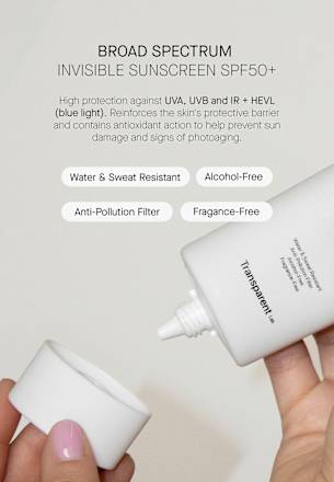 Sonnencreme Gesicht Transparent LSF50+ Transparent Lab