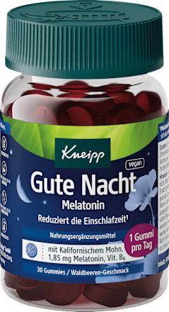 Gute Nacht Gummies mit Melatonin Kneipp