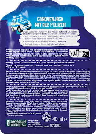 Schaumbad Tatütata Kneipp Naturkind