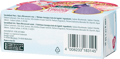 Kinder Badezusatz Sprudelbad Einhornkutsche Kneipp Naturkind