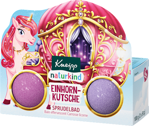 Kinder Badezusatz Sprudelbad Einhornkutsche Kneipp Naturkind