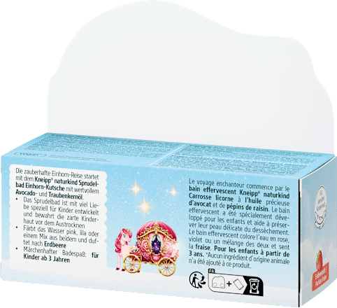 Kinder Badezusatz Sprudelbad Einhornkutsche Kneipp Naturkind