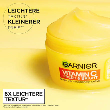 Glow Booster Sorbert Creme Vitamin C GARNIER