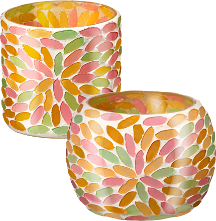 Glaskerzenhalter Mosaik (8 cm) BOLTZE