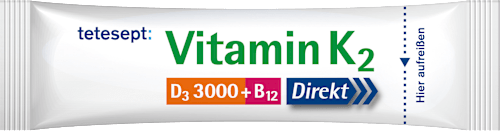 Direkt-Sticks Vitamin K2 & D3 + B12 tetesept