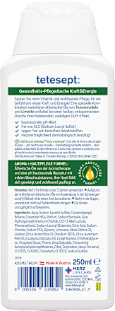 Duschgel Kraft & Energie tetesept