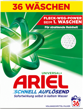 Universalwaschmittel Pulver Universal+ schnell auflösend ARIEL