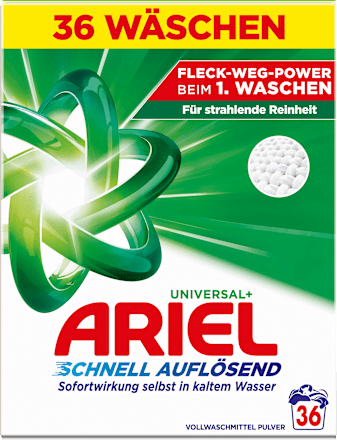 Universalwaschmittel Pulver Universal+ schnell auflösend ARIEL