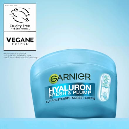 Feuchtigkeitscreme Hyaluron Sorbet Creme GARNIER