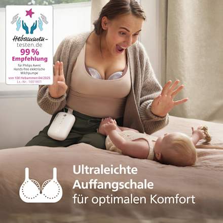 Milchpumpe tragbar Hands-free PHILIPS AVENT