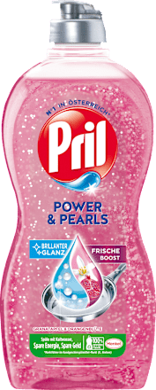 Spülmittel Anti-Fett Power & Mineralische Perlen Granatapfel & Orangenblüte Pril