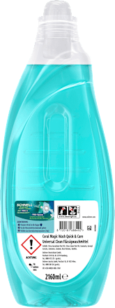 Vollwaschmittel Flüssig Magic Wash Quick & Care Coral