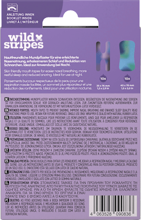 Wild Stripes Mouth Patch Wild Stripes