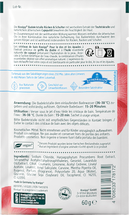 Badesalz Rücken & Schulter Kneipp