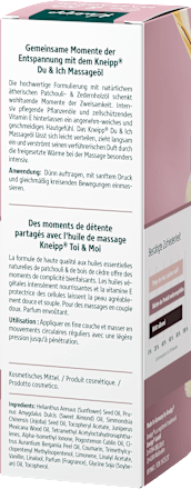 Massageöl Du & Ich Kneipp