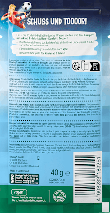 Kinder Badezusatz Badekristalle + Konfetti TOOOOR! Kneipp Naturkind