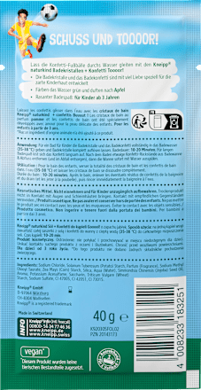 Kinder Badezusatz Badekristalle + Konfetti TOOOOR! Kneipp Naturkind