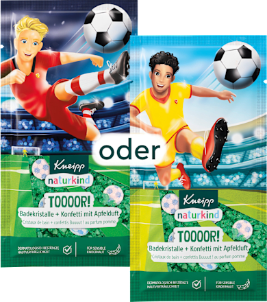 Kinder Badezusatz Badekristalle + Konfetti TOOOOR! Kneipp Naturkind