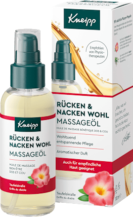 Massageöl Rücken & Nacken Wohl Kneipp