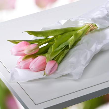 Tulpenbund, rosa (31 cm) Dekorieren & Einrichten