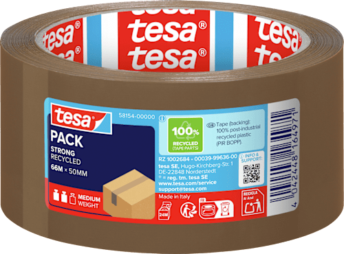 Klebeband Strong Recycled braun  tesa