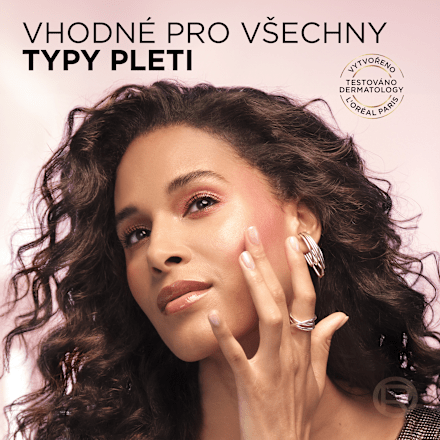 tekutá tvářenka Lumi 625 Glowy Gold Pink L'ORÉAL PARiS