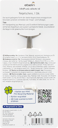 Nagelschere Flawless Secret ebelin