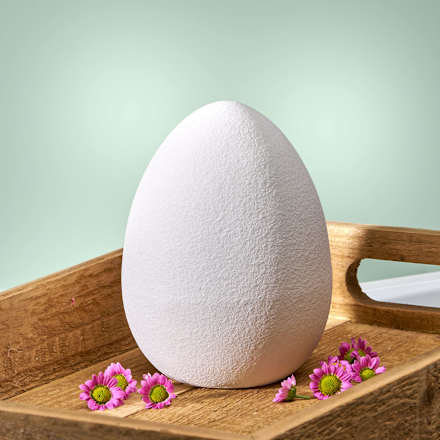 Keramikei, angeraute Oberfläche, creme (11 cm) BRAUNS-HEITMANN