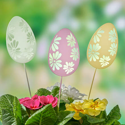 Gartenstecker, Osterei (30 cm) Dekorieren & Einrichten