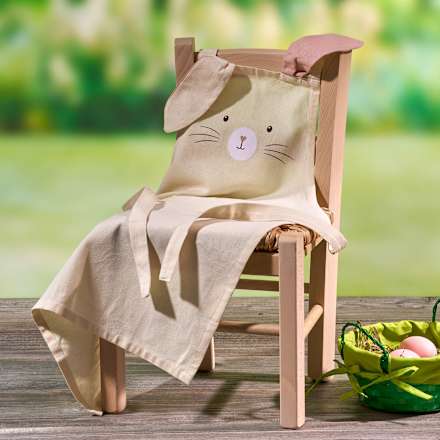 Kinderschürze, Hase, creme-rosa Vito & Joe