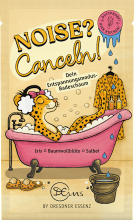 Habzó fürdősó Noise? Canceln! Dresdner Essenz