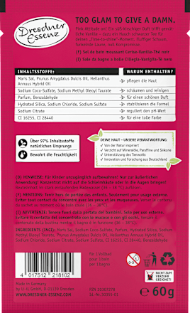 Schaumbad Too glam to give a damn Dresdner Essenz