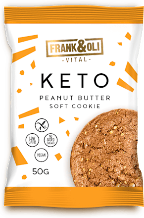Keto mekani keks – maslac od kikirikija FRANK&OLI