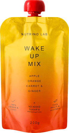 WAKE UP piure mere, portocale, morcovi și ghimbir Nutrino Lab