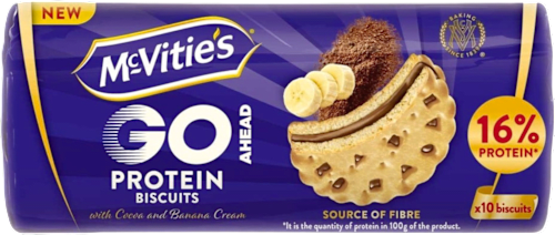 Keksi proteinski Go Ahead – kakao i banana MC VITIES