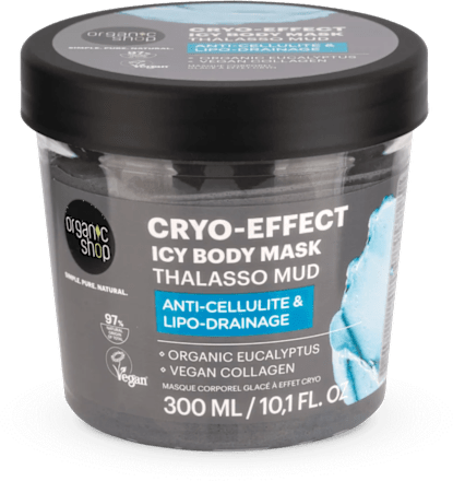 Hladilna telesna maska s krioterapijo Thalasso Mud organic shop