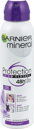 6-in-1 Protection dezodorans u spreju Floral Fresh GARNIER mineral