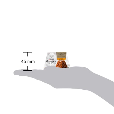 Nassfutter Katze Huhn in Gelée, Revelations feine Häppchen Multipack (4x57 g) Purina Gourmet