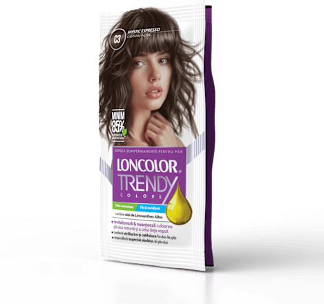Vopsea semipermanentă castaniu soul blues C3 LONCOLOR TRENDY
